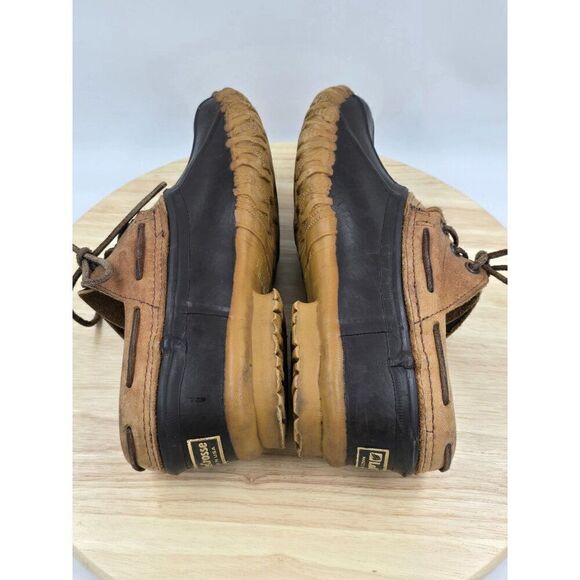 Vintage La Crosse Mens  Ankle duck rain boots steel shank size 7 - Picture 6 of 8